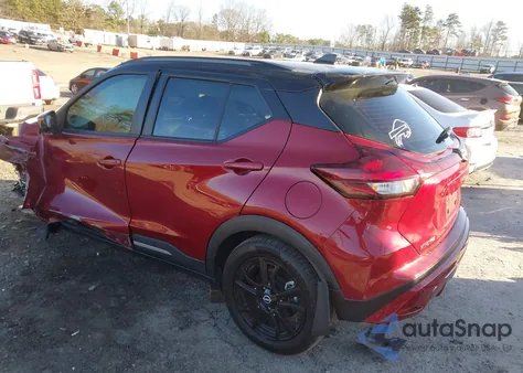 2022 Nissan Kicks Sr Xtronic Cvt из США, поврежденный, VIN 3N1CP5DV0NL478749